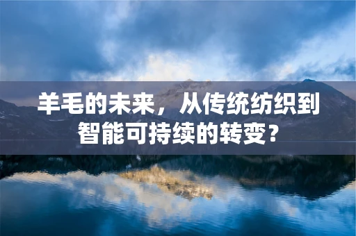 羊毛的未来，从传统纺织到智能可持续的转变？