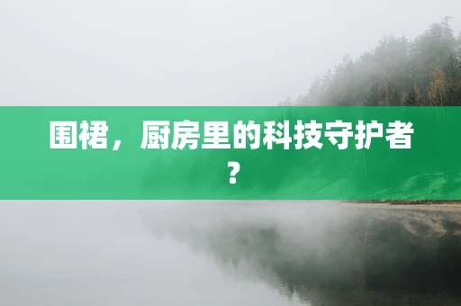 围裙，厨房里的科技守护者？