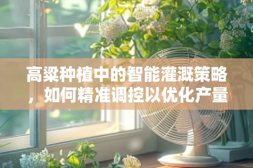 高粱种植中的智能灌溉策略，如何精准调控以优化产量与水资源利用？