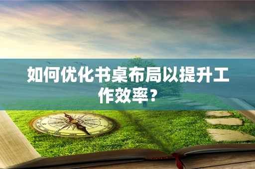 如何优化书桌布局以提升工作效率？