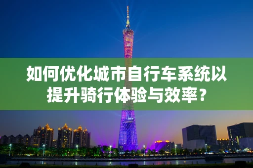 如何优化城市自行车系统以提升骑行体验与效率？