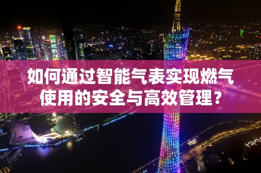 如何通过智能气表实现燃气使用的安全与高效管理？