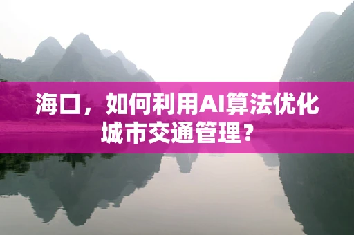 海口，如何利用AI算法优化城市交通管理？