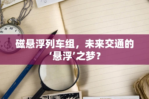 磁悬浮列车组，未来交通的‘悬浮’之梦？