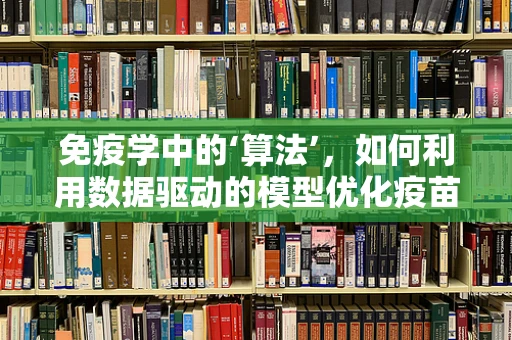 免疫学中的‘算法’，如何利用数据驱动的模型优化疫苗研发？