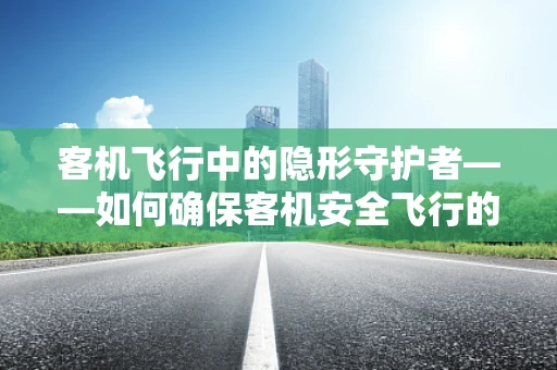 客机飞行中的隐形守护者——如何确保客机安全飞行的AI算法？