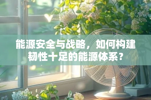 能源安全与战略，如何构建韧性十足的能源体系？